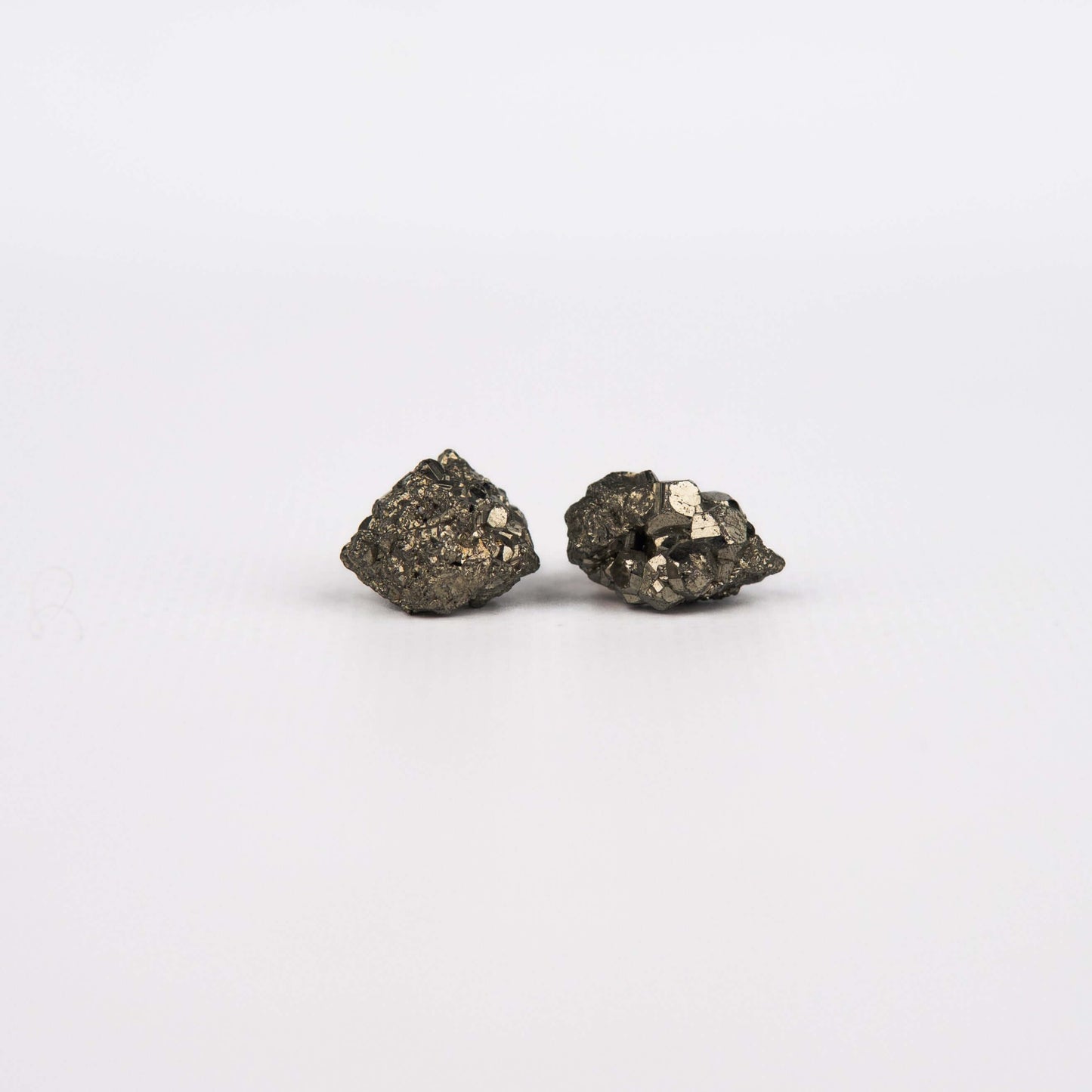 Серьги с пиритом с позолотой onesize Py-20