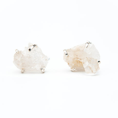 Сережки з кришталем з посрібленням onesize Sh-20