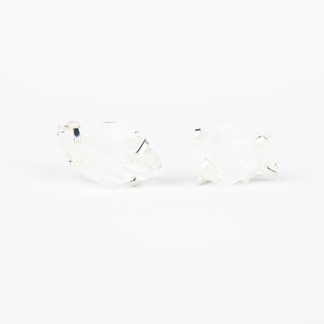 Сережки з кришталем з посрібленням onesize Sh-14