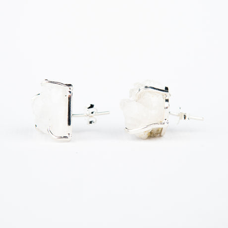 Сережки з кришталем з посрібленням onesize Sh-15