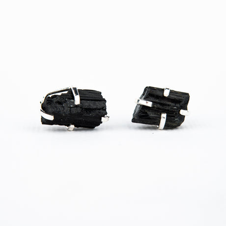 Сережки з турмаліном з посрібленням onesize Ty-1