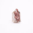 Каблучка з рожевим турмаліном з посрібленням каф onesize PiTy-1