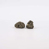 Серьги с пиритом с позолотой onesize Py-21