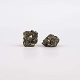 Серьги с пиритом с позолотой onesize Py-16
