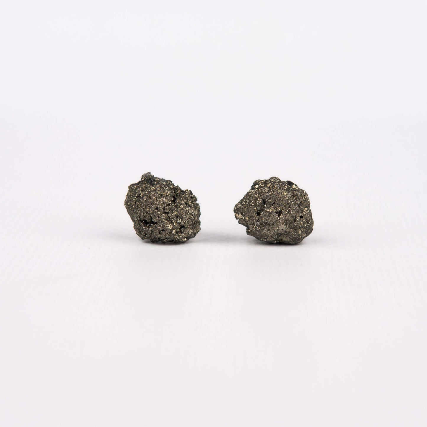 Серьги с пиритом с позолотой onesize Py-15