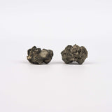 Серьги с пиритом с позолотой onesize Py-13
