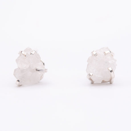 Сережки з кришталем з посрібленням onesize Sh-17