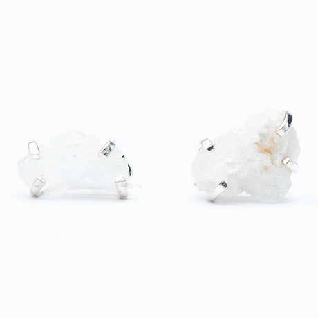 Сережки з кришталем з посрібленням onesize Sh-19