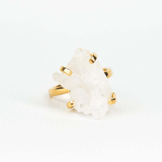 Каблучка з Кришталем з позолотою onesize Cr-9