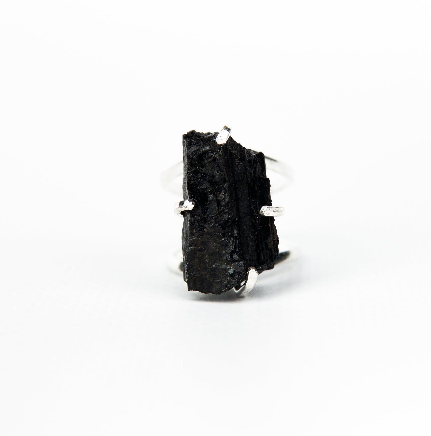 Каблучка з турмаліна з посрібленням onesize Tu-140