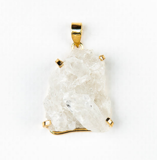 Кулон з кришталем з позолотою onesize Cr-2