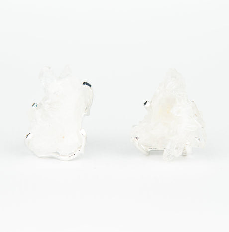 Сережки з кришталем з посрібленням onesize Sh-3